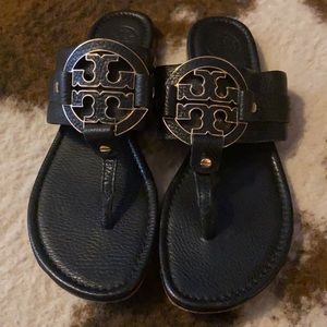 Tory Burch Pebble leather Sandals